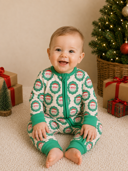 Santa’s Little Snuggler Bamboo Sleeper — Boy | Arriving Nov 5th-15th
